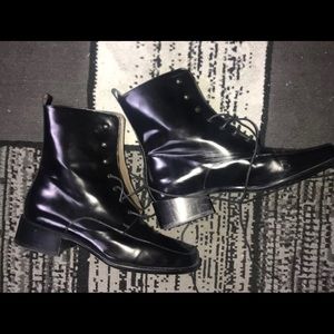Bally Patent Leather Shinny Boots